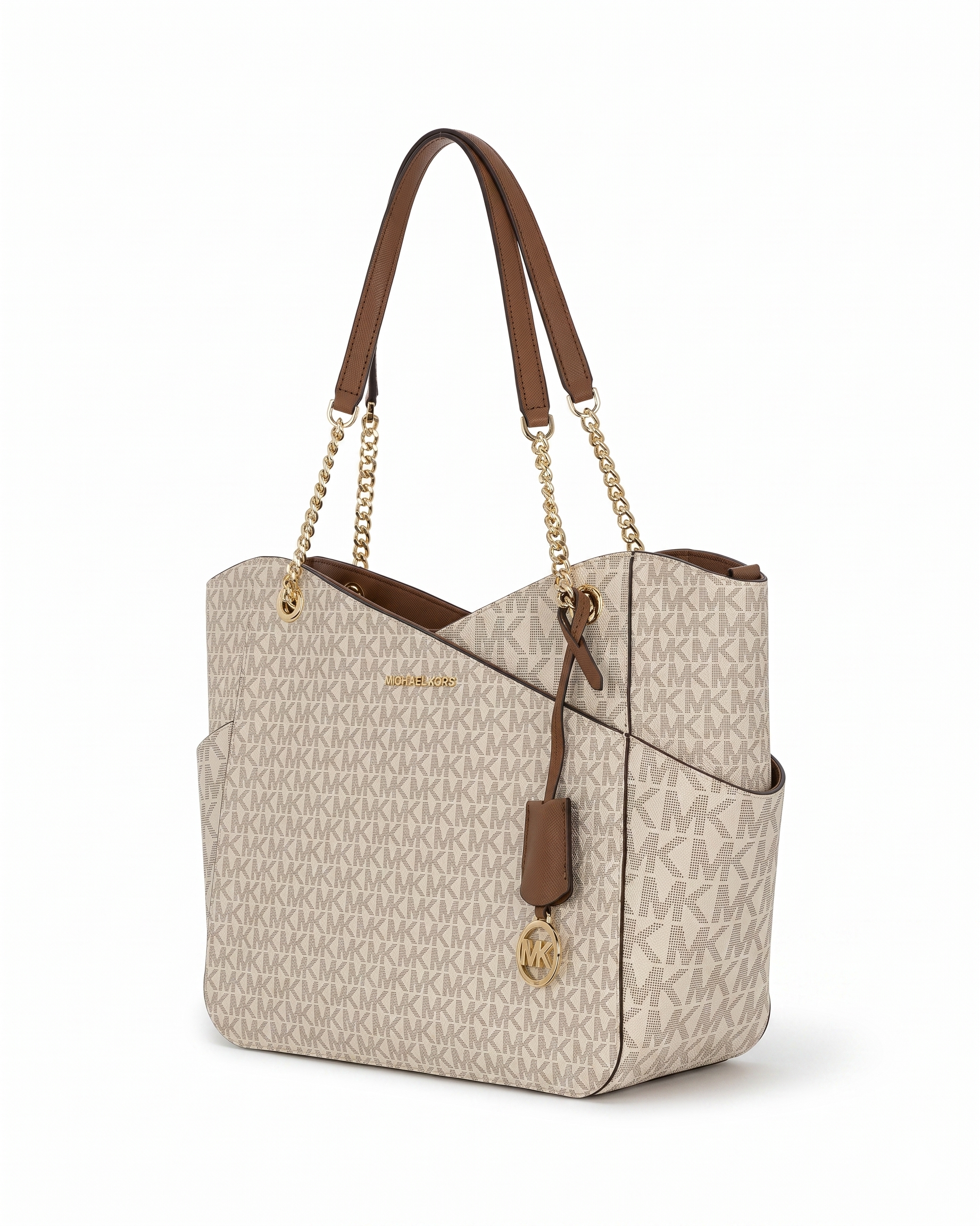 Sac Michael Kors Sac cabas Michael Kors Jet Set vanille – Image 1