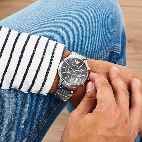 Montre Emporio Armani AR2434 Renato Large – Image 9