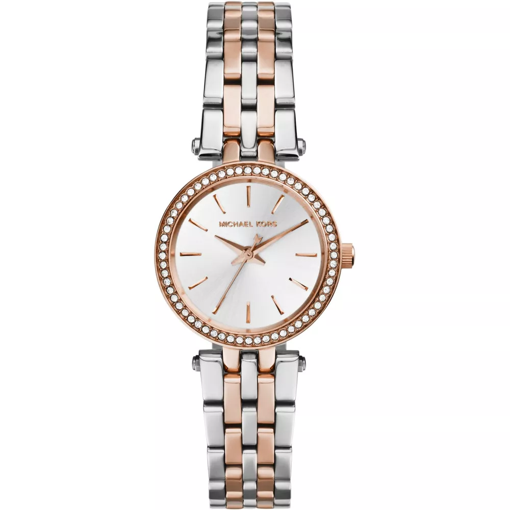 montre-michael-kors-en-acier-argente-et-dore-rose Montre Michael Kors MK3298 – Image 1